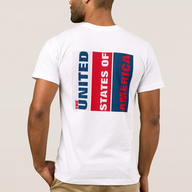Camiseta Estados Unidos da América (Verso)