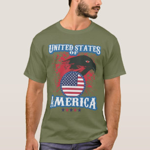 Camiseta Estados Unidos da América com Águia