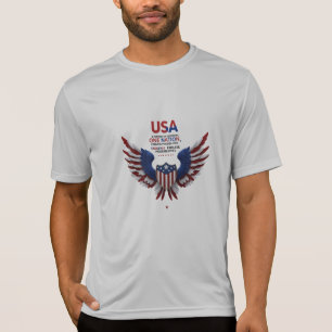 Camiseta Estados Unidos da Liberdade Desenho Patriótico d