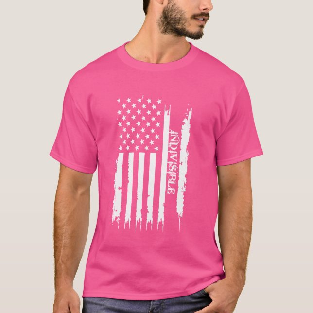 Camiseta Estados Unidos Indivisiveis se Distanciando com Ba (Frente)