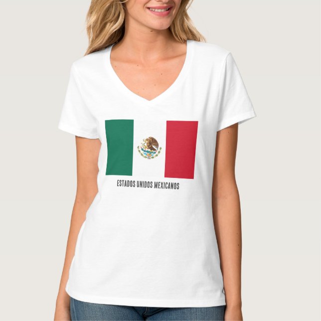 Camiseta Estados Unidos Mexicanos (Frente)