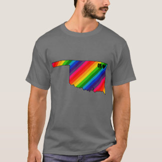 Camiseta Estados Unidos, Oklahoma, arco-íris