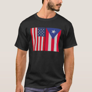 Camiseta Estados Unidos porto-riquenhos e meio porto-riquen