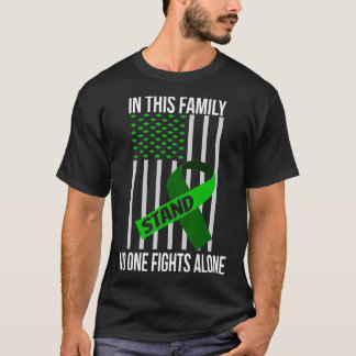 Camiseta Estados Unidos Sinalizador Fa de Sensibilização pa