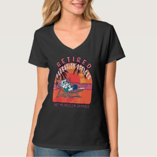 Camiseta Estagiário aposentado aposentado de aposentadoria 