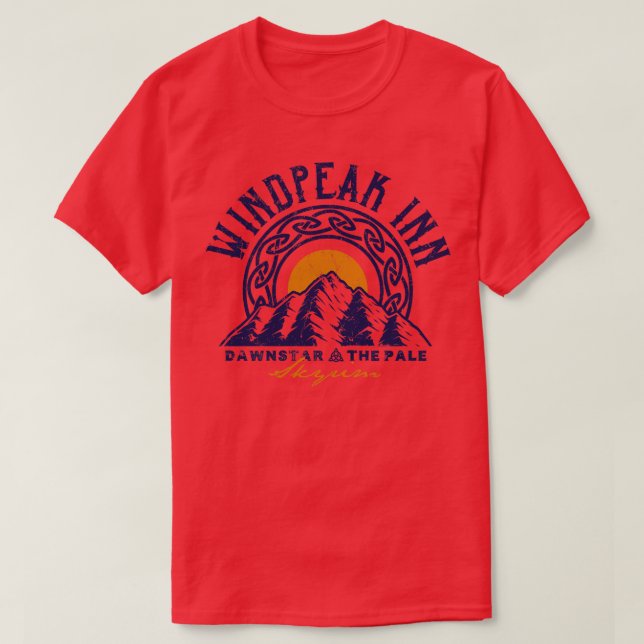 Camiseta Estalagem Windpeak (Frente do Design)