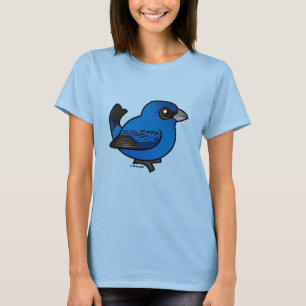 Camiseta Estamenha de índigo
