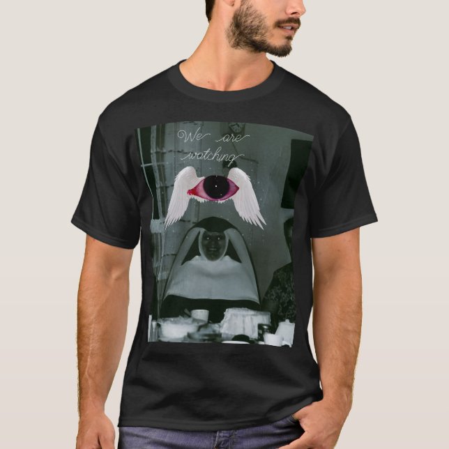 Camiseta Estamos assistindo (Frente)