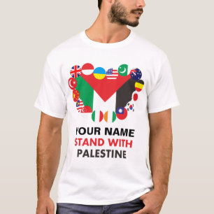 Camiseta Estamos Com A Palestina