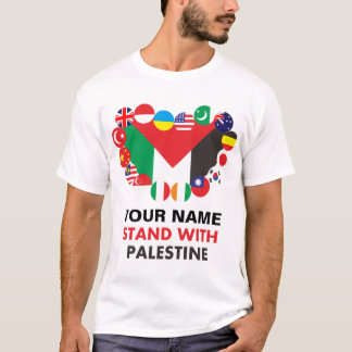 Camiseta Estamos Com A Palestina