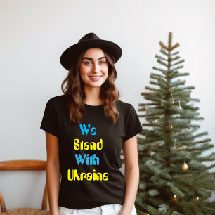 Camiseta Estamos com a Ucrânia