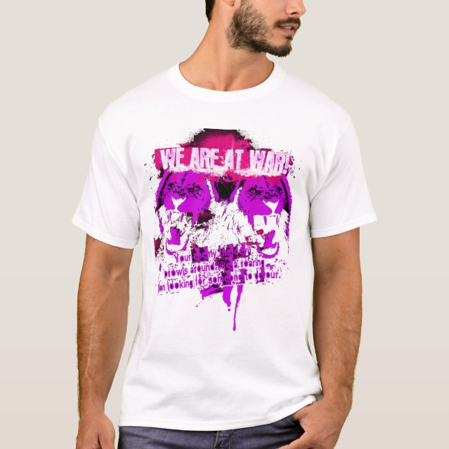 Camiseta Estamos Em Guerra (Frente)