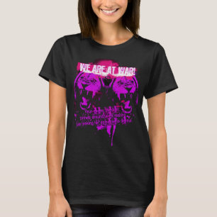 Camiseta Estamos Em Guerra