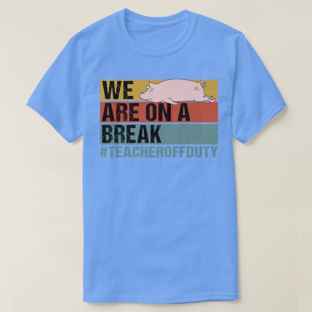 Camiseta Estamos Em Um Breve Professor Engraçado Fazendo O  (Frente do Design)