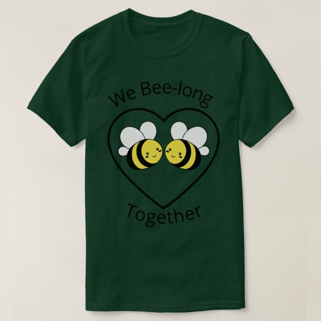 Camiseta Estamos juntos há muito tempo... (Frente do Design)