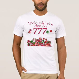 Camiseta Estamos lançando os dados no 777