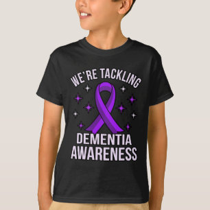 Camiseta Estamos lidando com demência Sensibilização Alzhei