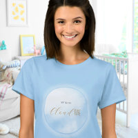 Estamos na Nuvem 9 Azul Futura Mamãe Chá de Bebê