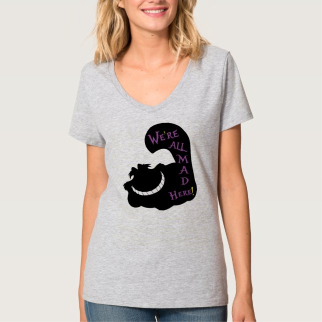 Camiseta Estamos todos loucos aqui t-shirt (Frente)