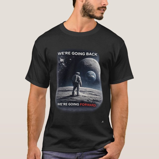 Camiseta Estamos Voltando / Estamos Avançando (Frente)