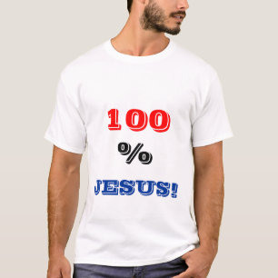 Camiseta Estampa 100 % Jesus