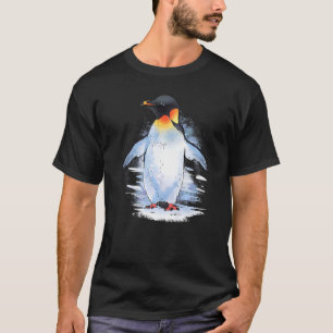Camiseta Estampa de Animal de Pinguim Zoológico Pinguim 1