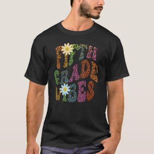 Camiseta Estampa de leopardo VIBRAÇÕES DA QUINTA SÉRIE Prof