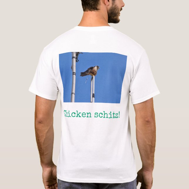 camiseta estampa de pássaro australiano (Verso)