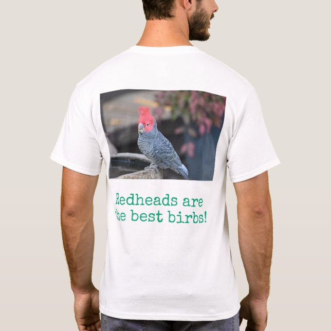 Camiseta estampa de pássaro australiano (Verso)