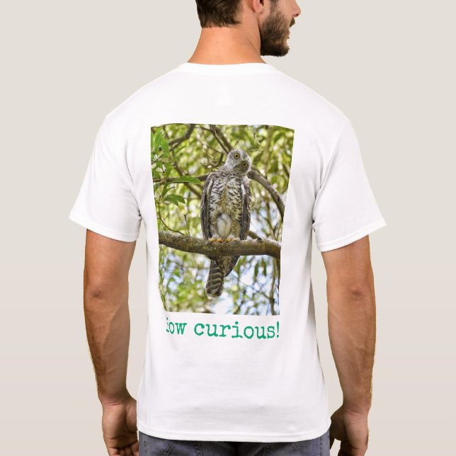 Camiseta estampa de pássaro australiano (Verso)