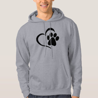 Camiseta Estampa de Pata com Coração – Presente Fo