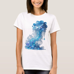 Camiseta Estampa Edgy Blue ONDA DE GELO Azul
