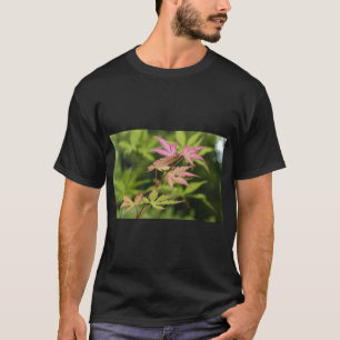 Camiseta Estampa Mudança de Folha de Outono