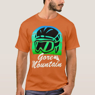 Camiseta Estância de esqui da Montanha Gore, Nova York snow