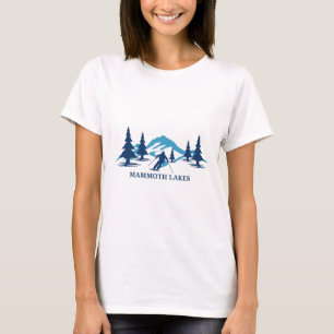 Camiseta Estância de esqui Mammoth Lakes Califórnia Esquian