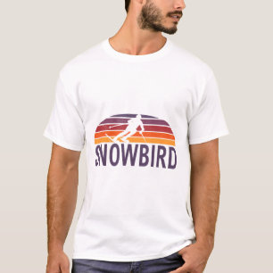 Camiseta Estância de esqui Snowbird Utah EUA Snowboard