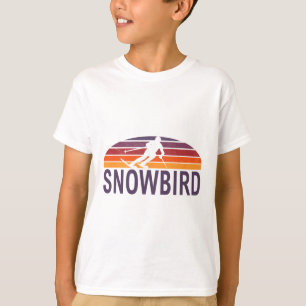Camiseta Estância de esqui Snowbird Utah EUA Snowboard