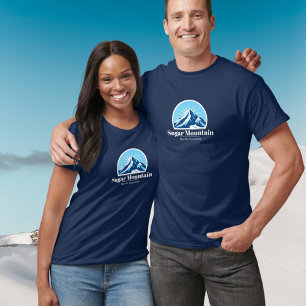 Camiseta Estância de esqui Sugar Mountain Carolina do Norte