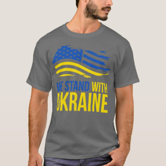 Camiseta Estand Usa com ucrânia