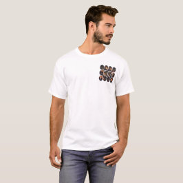 Camiseta Estante Mágica da Dark Academia Design Vintage