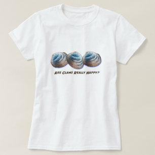 Camiseta Estão os moluscos realmente felizes? T-shirt