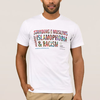 Camiseta Estar com os muçulmanos contra Islamophobia &