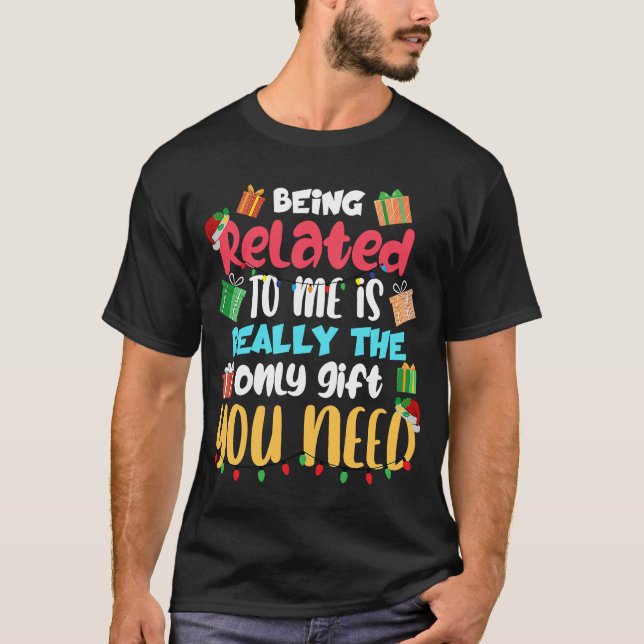 Camiseta Estar Relacionado A Mim É O Único Que Precisa (Frente)