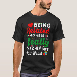 Camiseta Estar Relacionado A Mim É Realmente O Único Que Vo