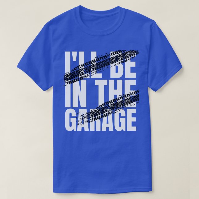 Camiseta Estarei na garagem (Frente do Design)