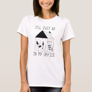 Camiseta Estarei no meu escritório