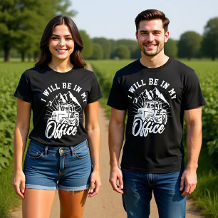 CAMISETA ESTAREI NO MEU ESCRITÓRIO