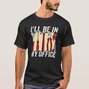 Camiseta Estarei No Meu Escritório Carpinteiro 9