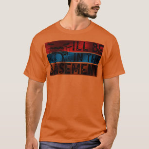 Camiseta Estarei no porão Drummer Art Drummi