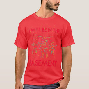 Camiseta Estarei no porão Drummer Art Drummi
